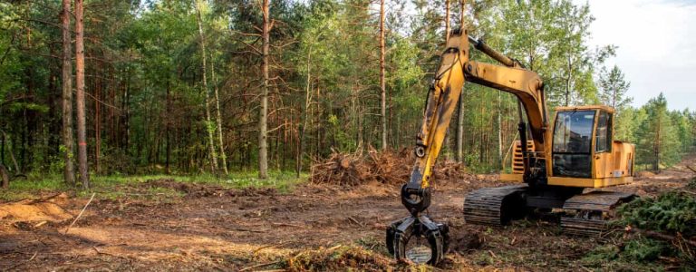 equipment-at-land-clearing-site