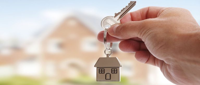 Giving house keys